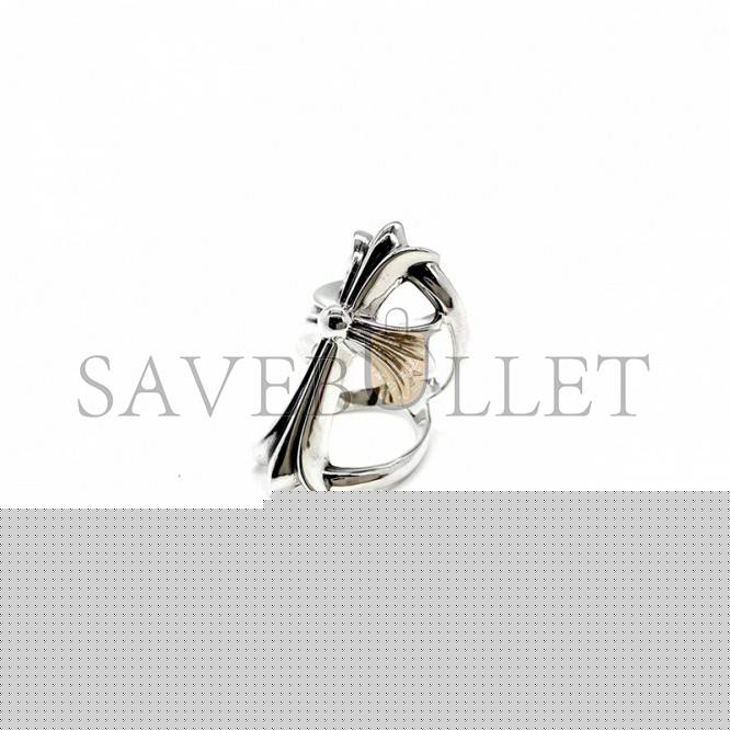 CHROME HEARTS CROSS HOLLOW RING