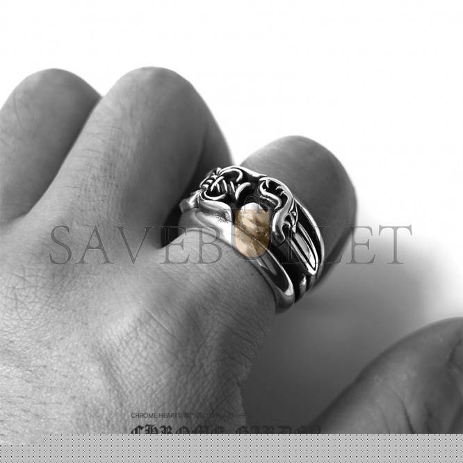 CHROME HEARTS DAGGER HEART RING