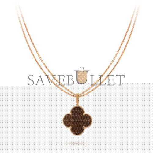 VAN CLEEF ARPELS MAGIC ALHAMBRA LONG NECKLACE, 1 MOTIF - ROSE GOLD, LETTERWOOD VCARO3M700