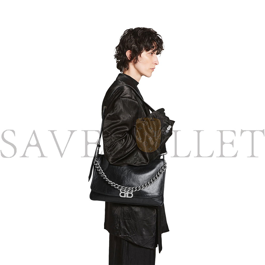 BALENCIAGA BB SOFT LARGE FLAP BAG (36*23.8*3cm)