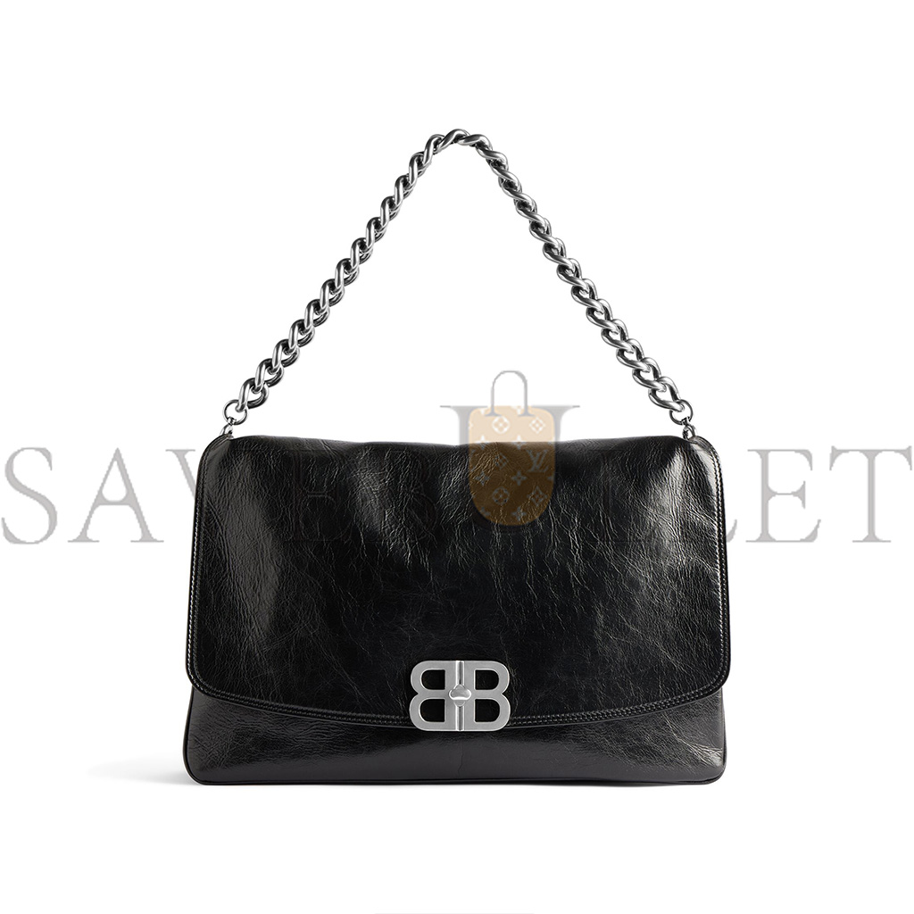 BALENCIAGA BB SOFT LARGE FLAP BAG (36*23.8*3cm)