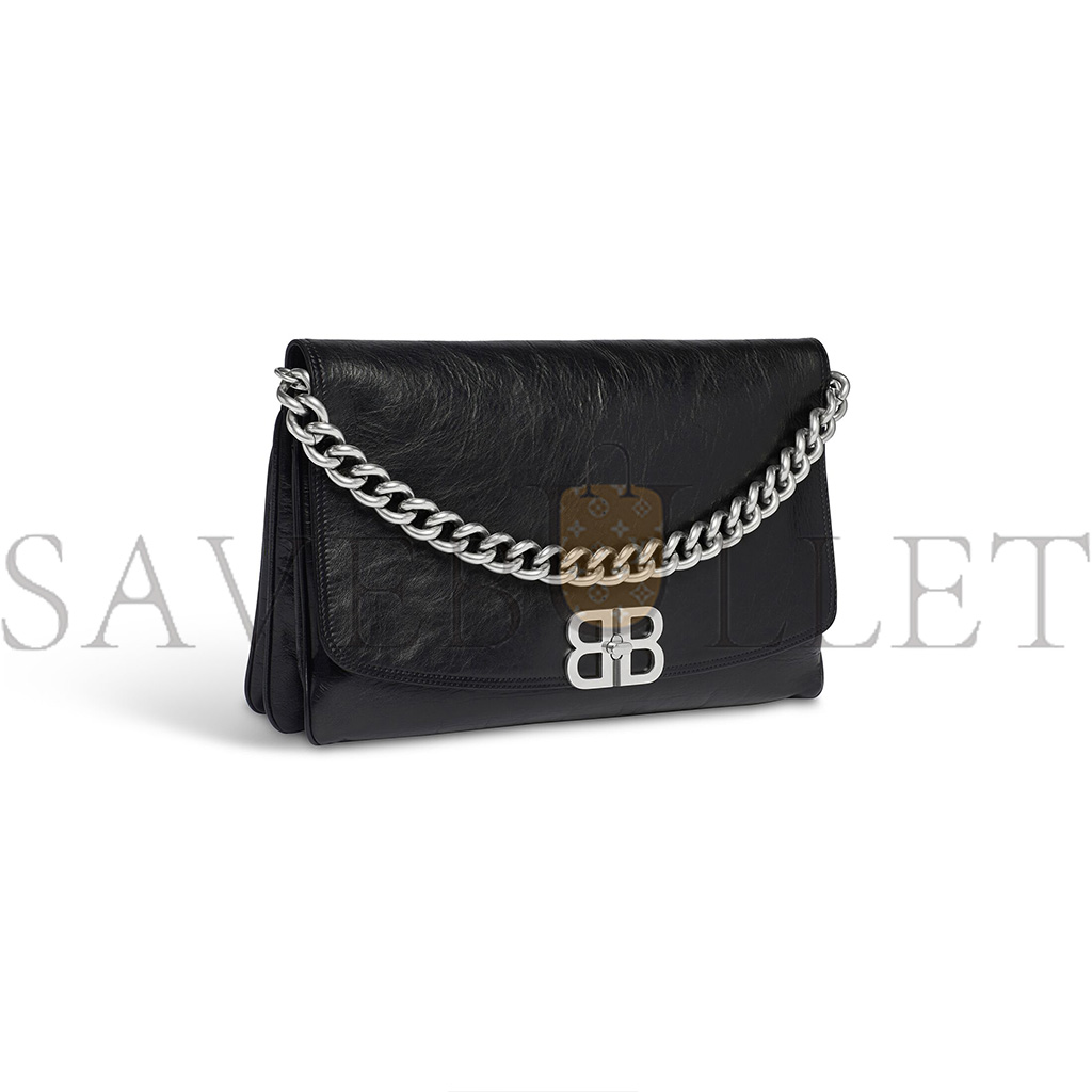 BALENCIAGA BB SOFT LARGE FLAP BAG (36*23.8*3cm)