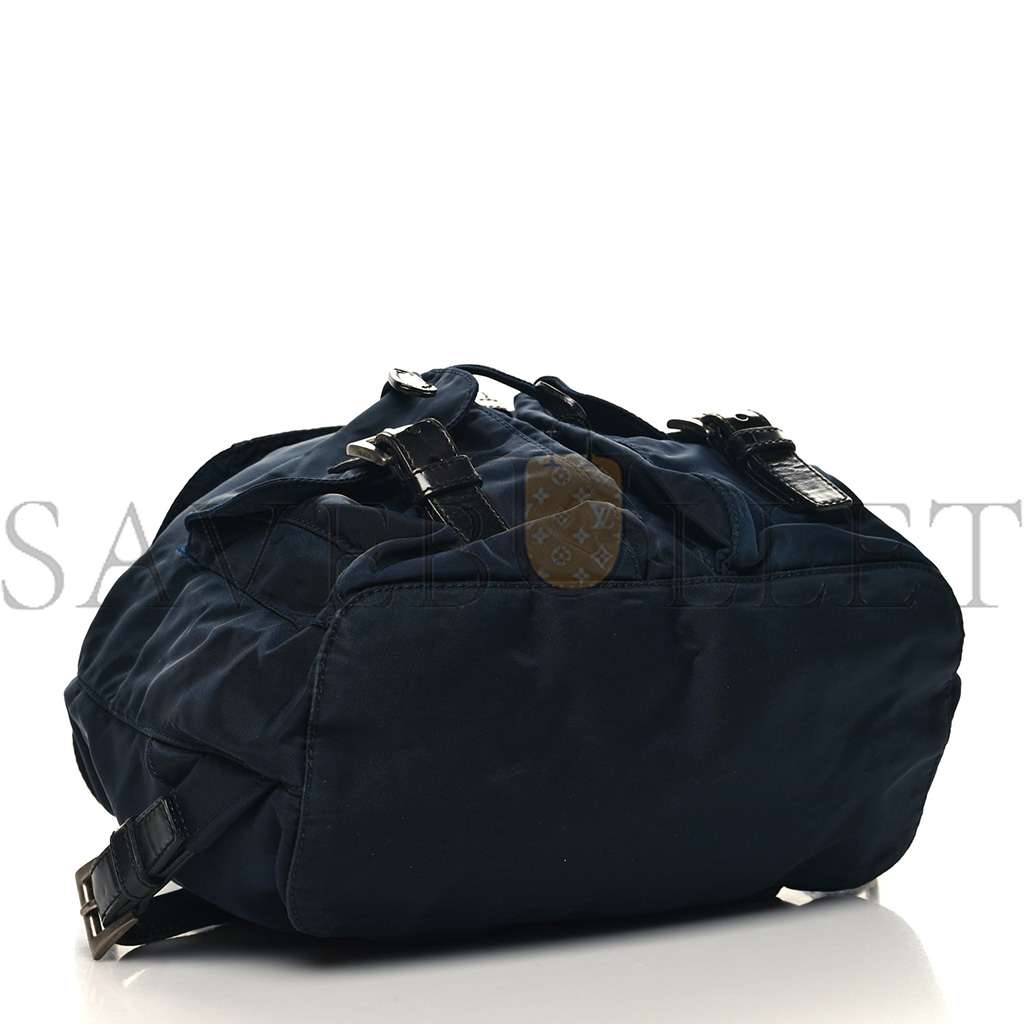PRADA NYLON VELA SMALL BACKPACK NAVY (28*23*12cm)