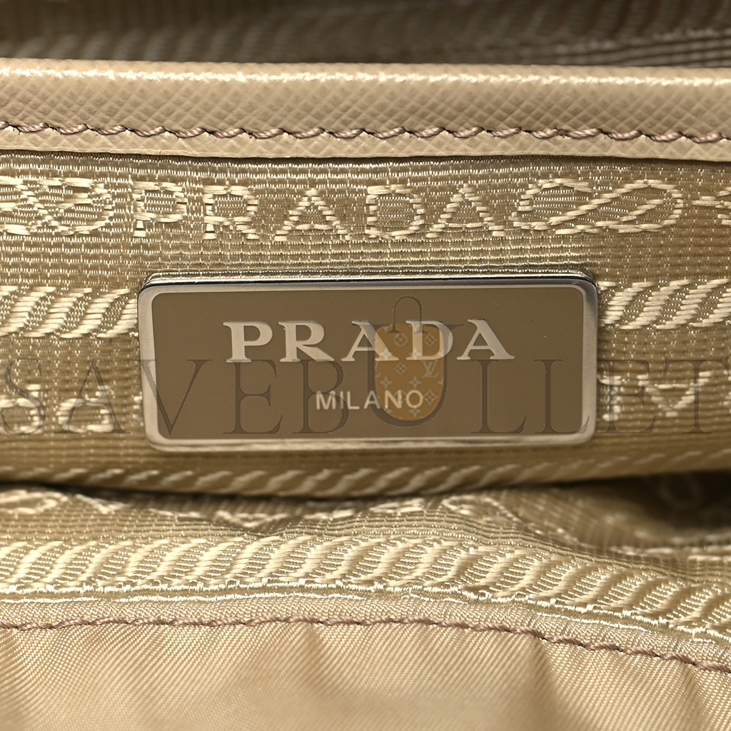 PRADA NYLON SAFFIANO MEDIUM BACKPACK DESERTO 1BZ811 (32*31*15cm)