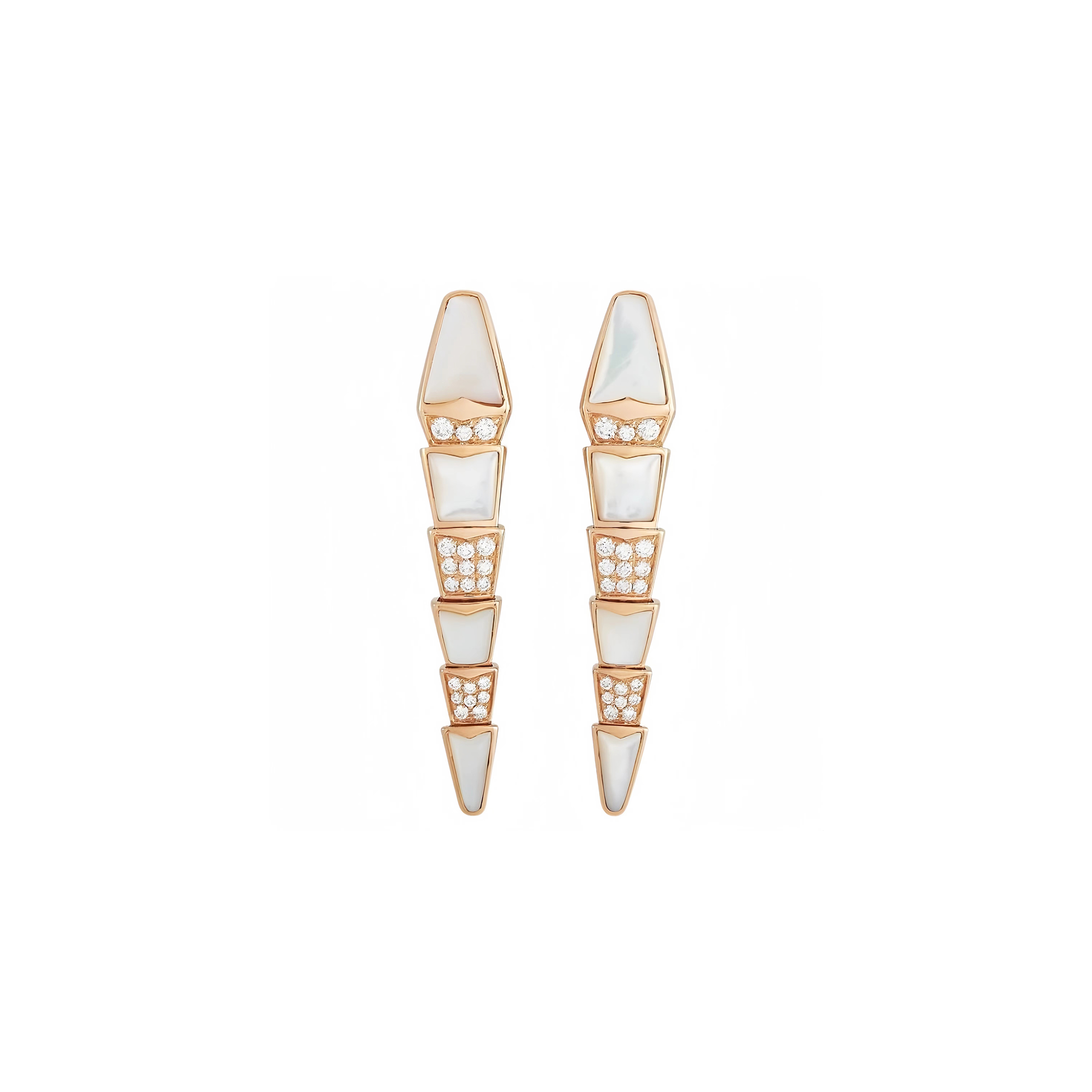 BVLGARI SERPENTI DIAMOND EARRINGS