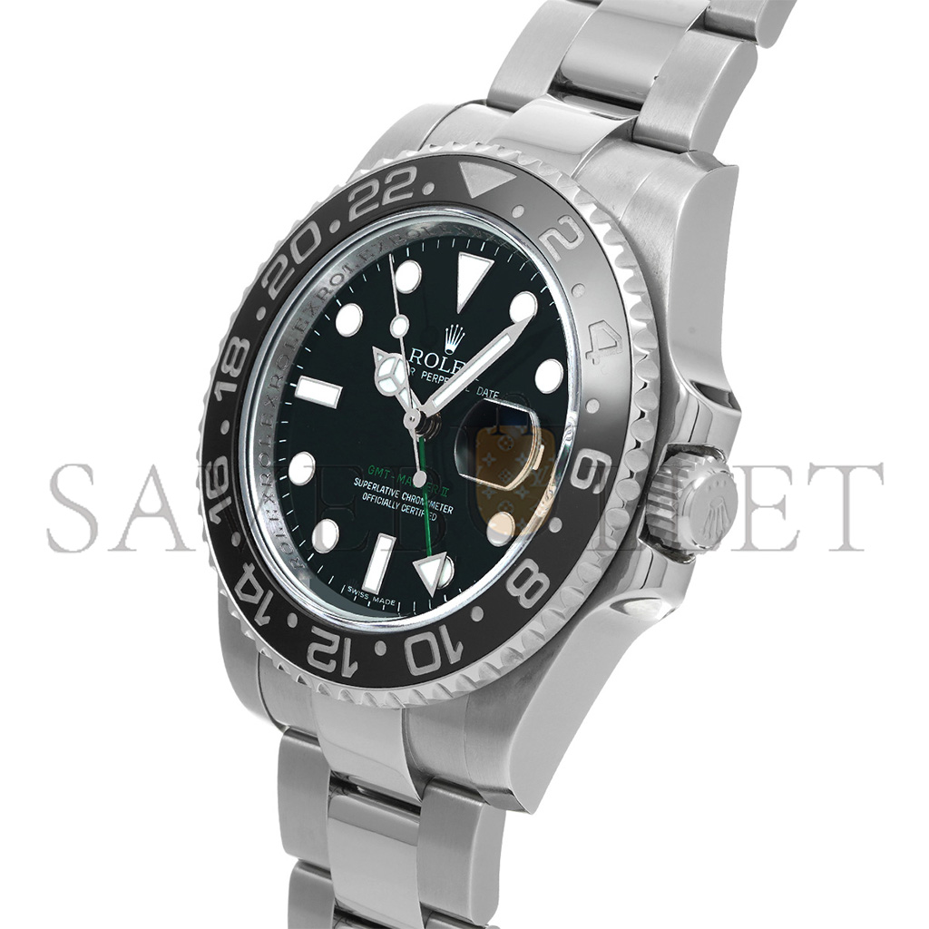 ROLEX GMT-MASTER II 40MM WATCH 116710LN