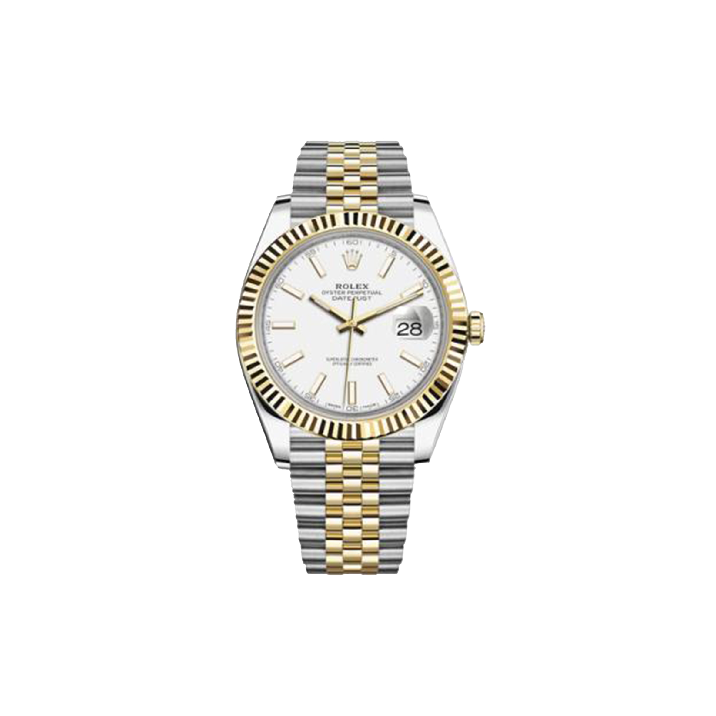 ROLEX DATEJUST SERIES 41MM WATCH 126333-0002
