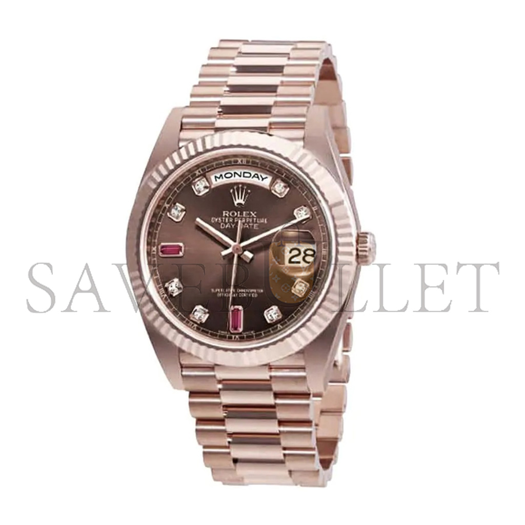 ROLEX DAY-DATE 36MM WATCH 128235