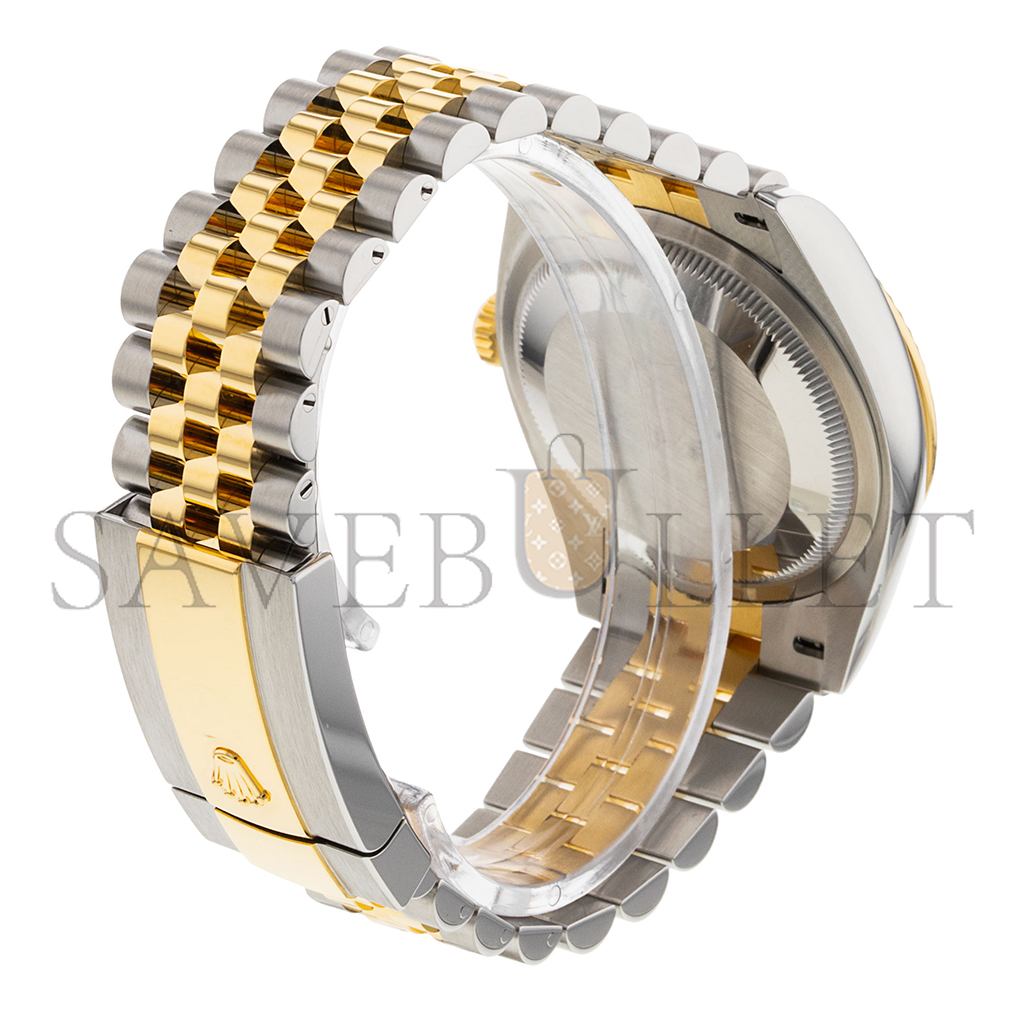 ROLEX DATEJUST GOLDEN PALM 36MM WATCH 126233