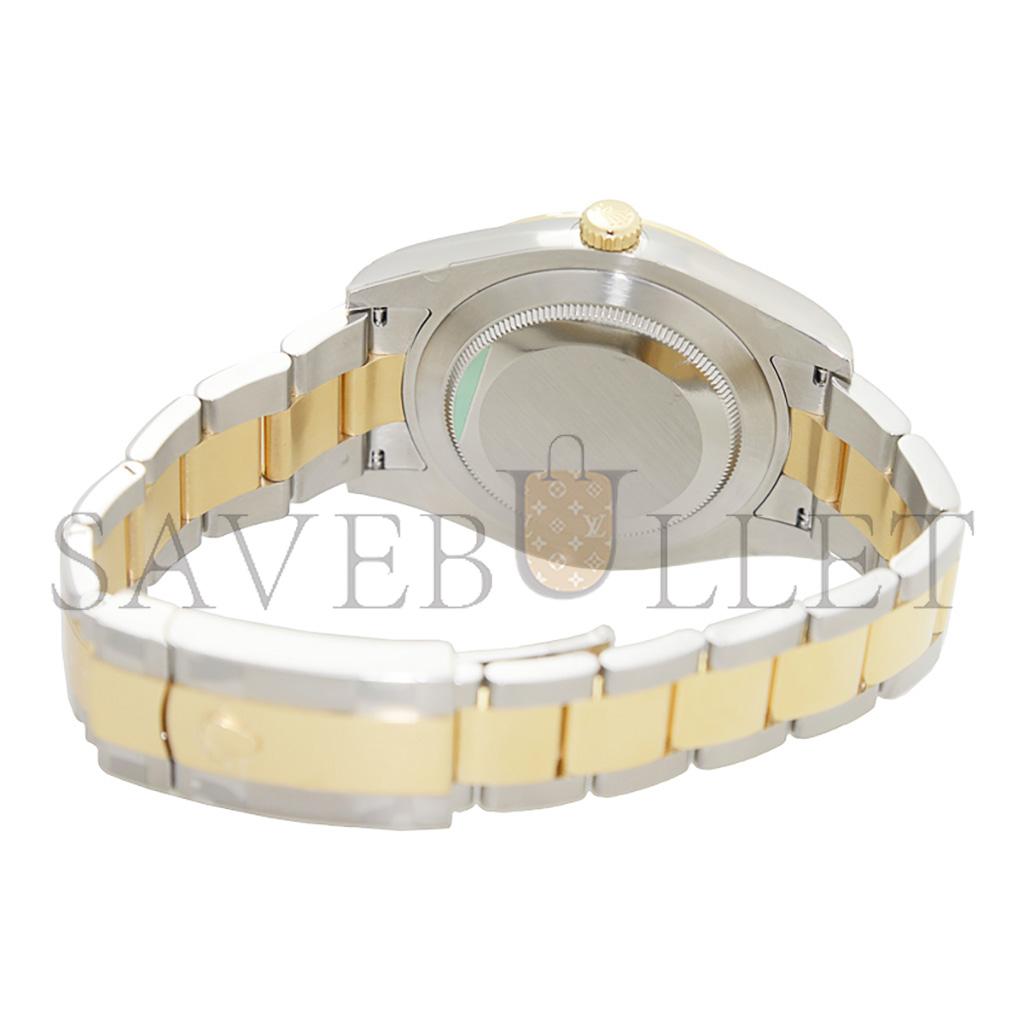 ROLEX DATEJUST CHAMPAGNE DIAL 41MM WATCH 116333