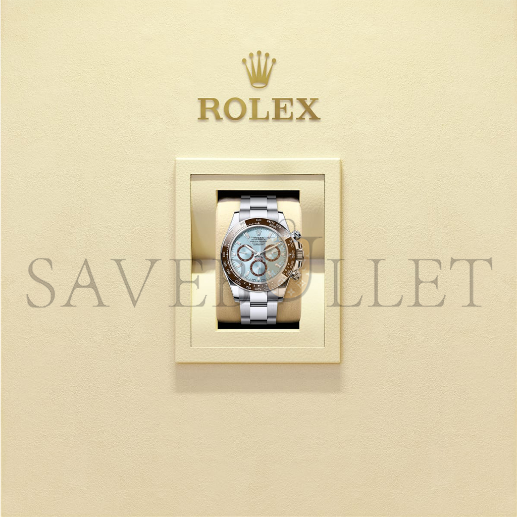 ROLEX COSMOGRAPH DAYTONA OYSTER, 40 MM, PLATINUM WATCH 126506-0002