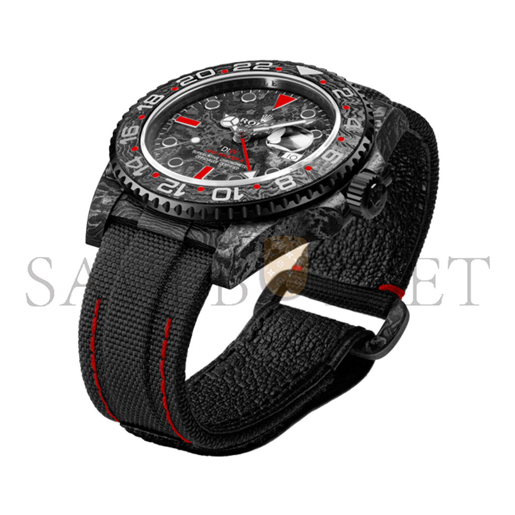 ROLEX GMT-MASTER DIW CARBON 40MM WATCH 116710
