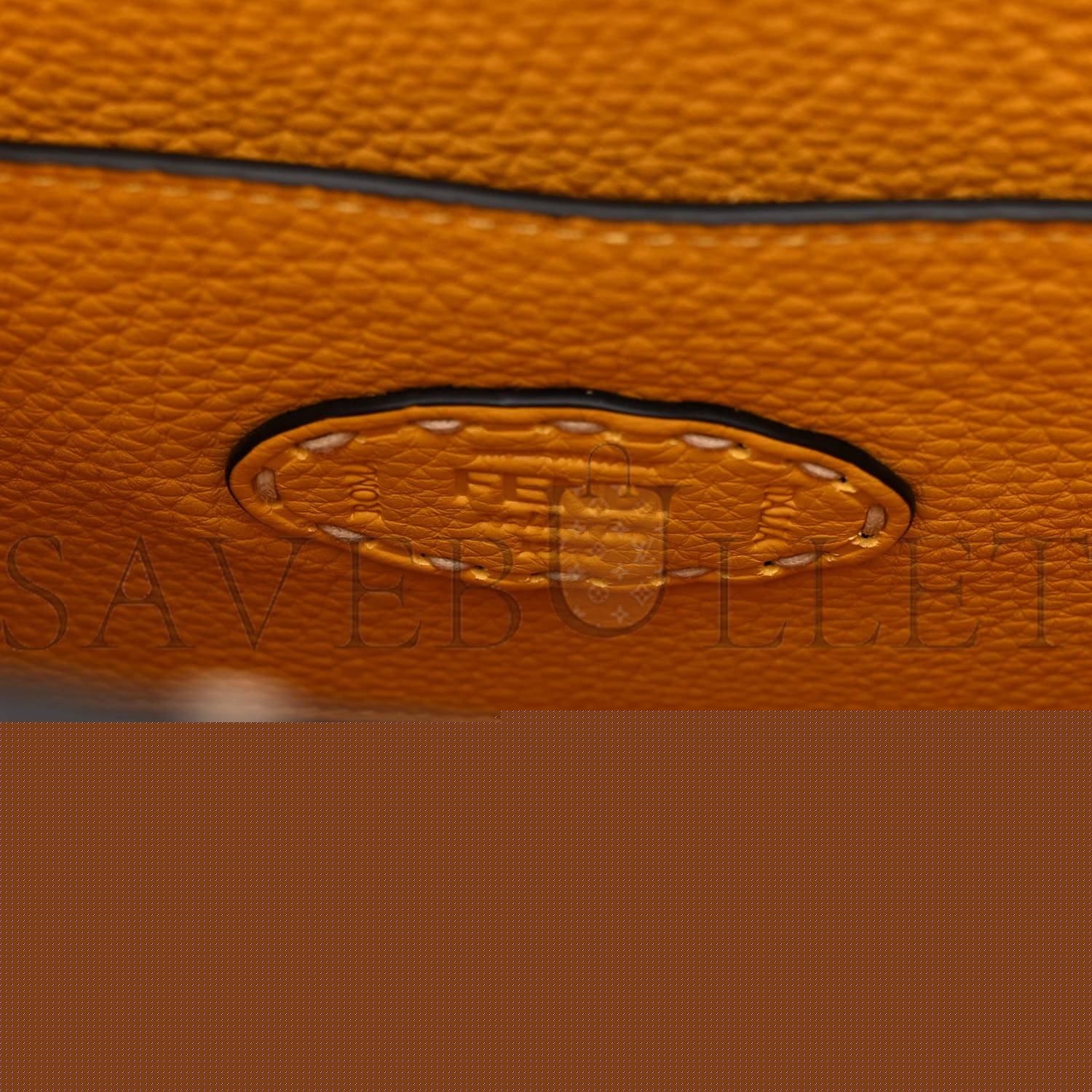 FENDI VITELLO GRANATO CAMOSCIO SELLERIA MACRO STITCHINGS MEDIUM PEEKABOO I SEE U SATCHEL MIMOSA (34*25*10cm)