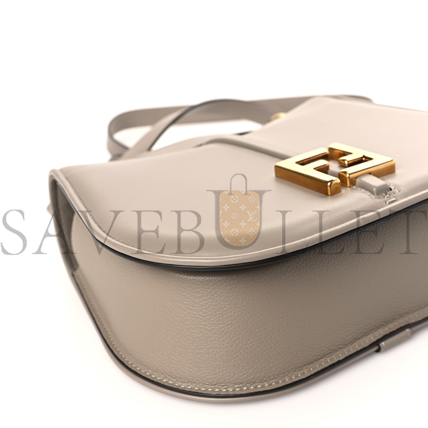 FENDI VITELLO BRENTA CHER MEDIUM FENDI C'MON TORTORA (25*18*8cm）