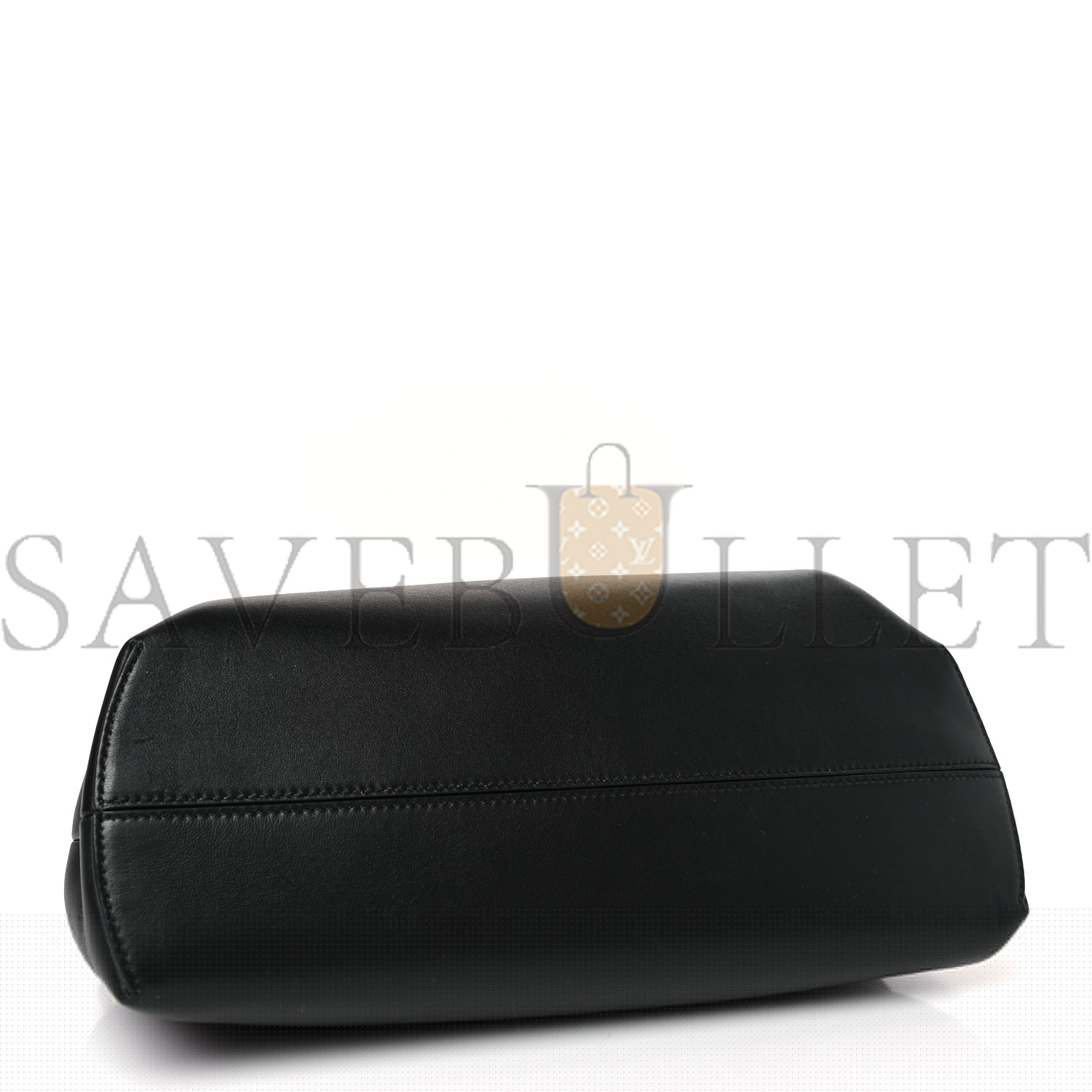 FENDI SHINY NAPPA MEDIUM FENDI FIRST BLACK (32.5*23.5*15cm)