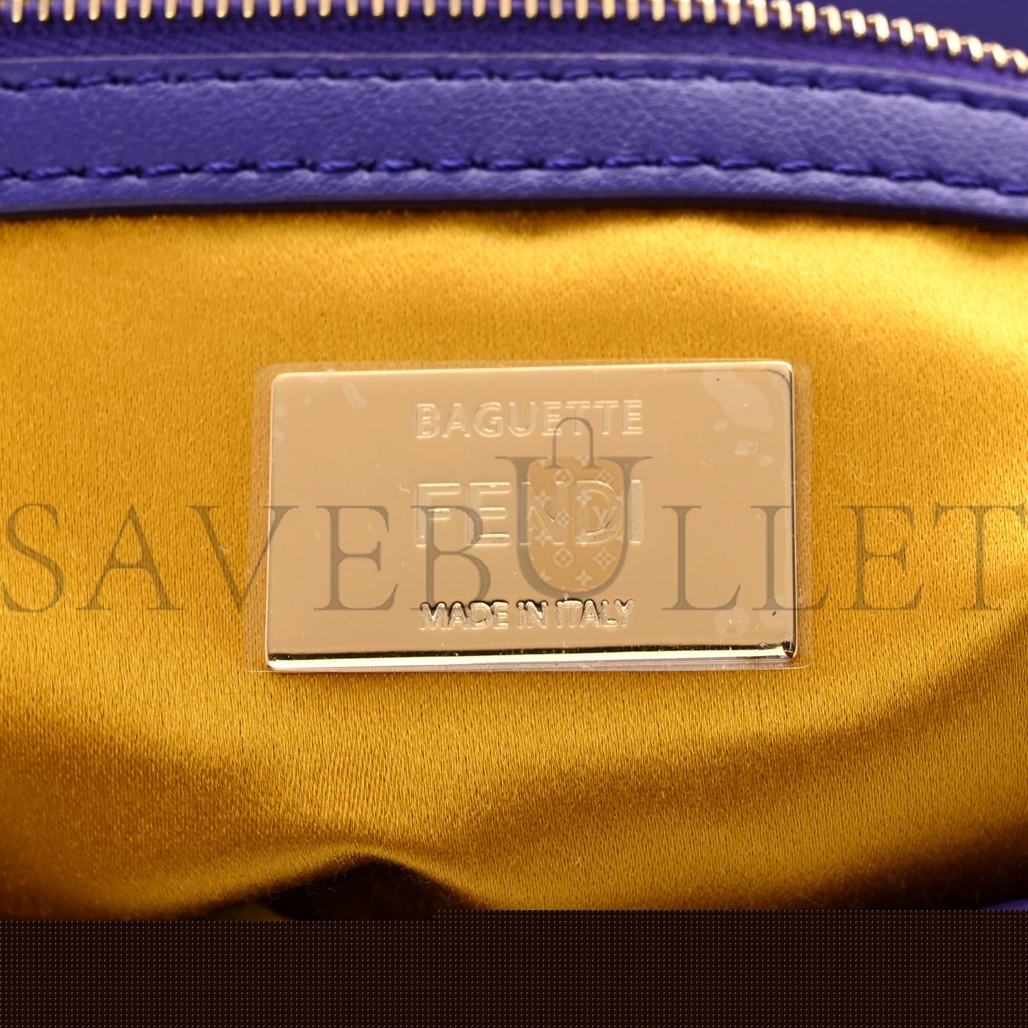 FENDI SEQUIN PAILLETTES SHINY NAPPA SEX AND THE CITY BAGUETTE VIOLA PURPLE RAIN (27*15*6cm)
