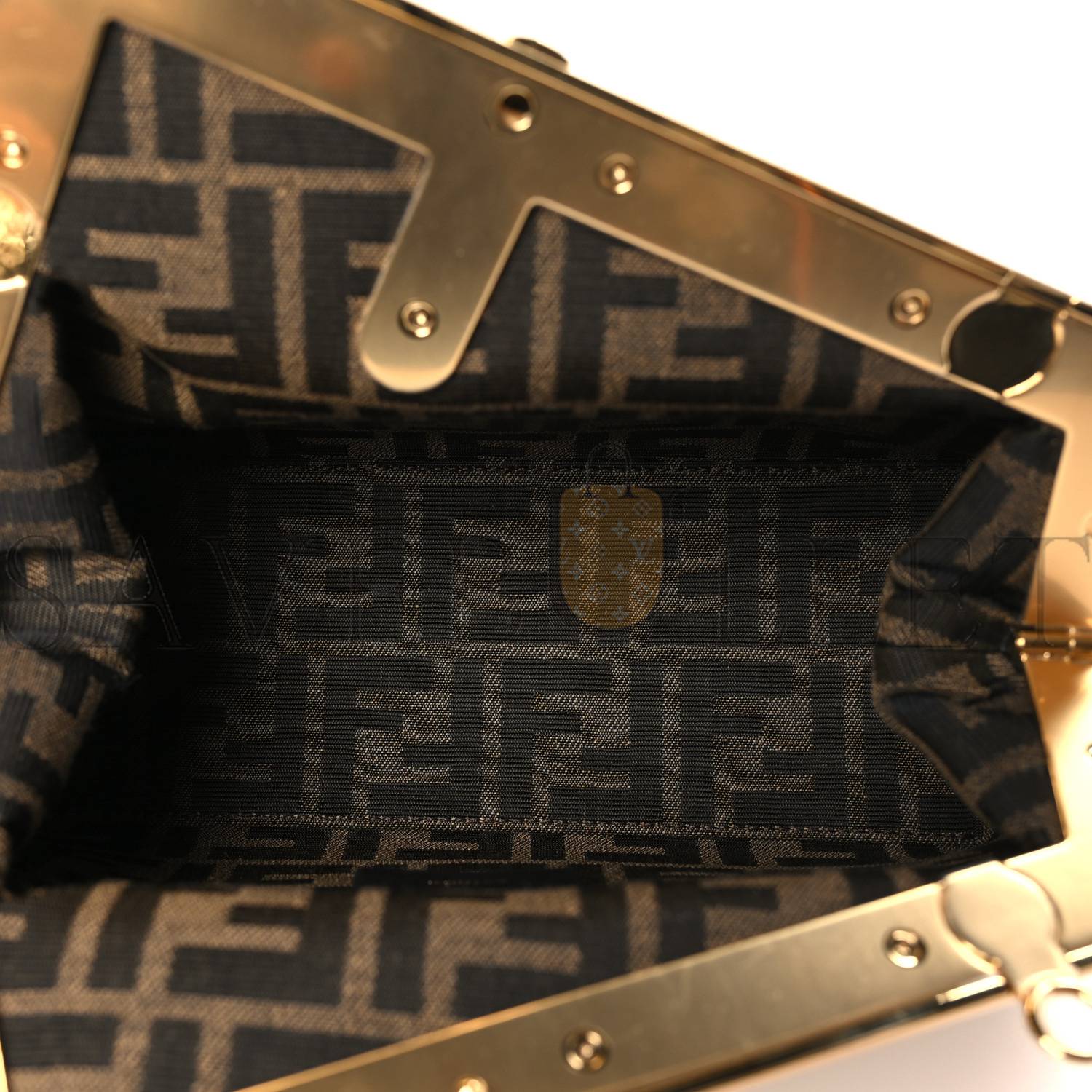 FENDI SHINY NAPPA SMALL FENDI FIRST SAHARA (26*18*9.5cm)