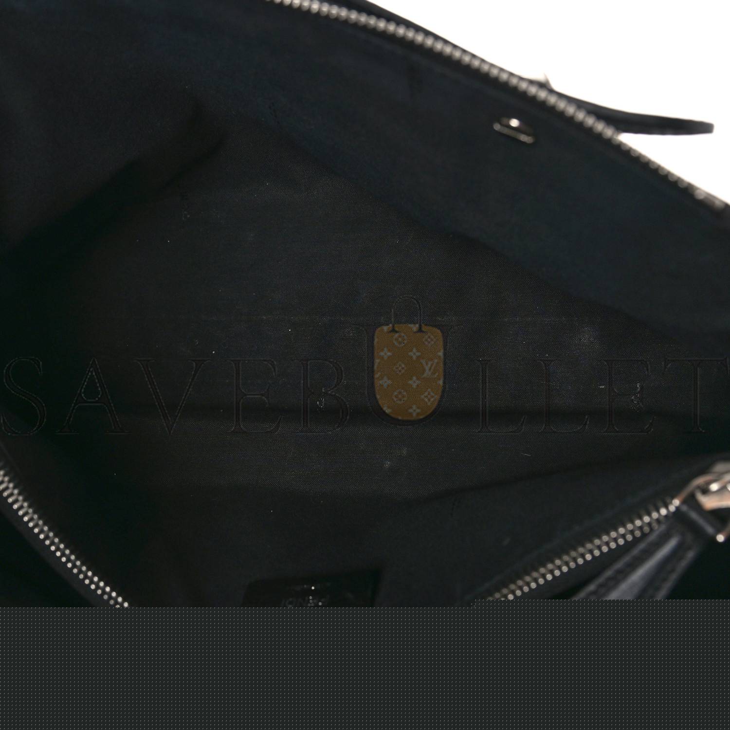 FENDI VITELLO DOLCE MEDIUM BY THE WAY BOSTON BAG BLACK (28*18*13cm)