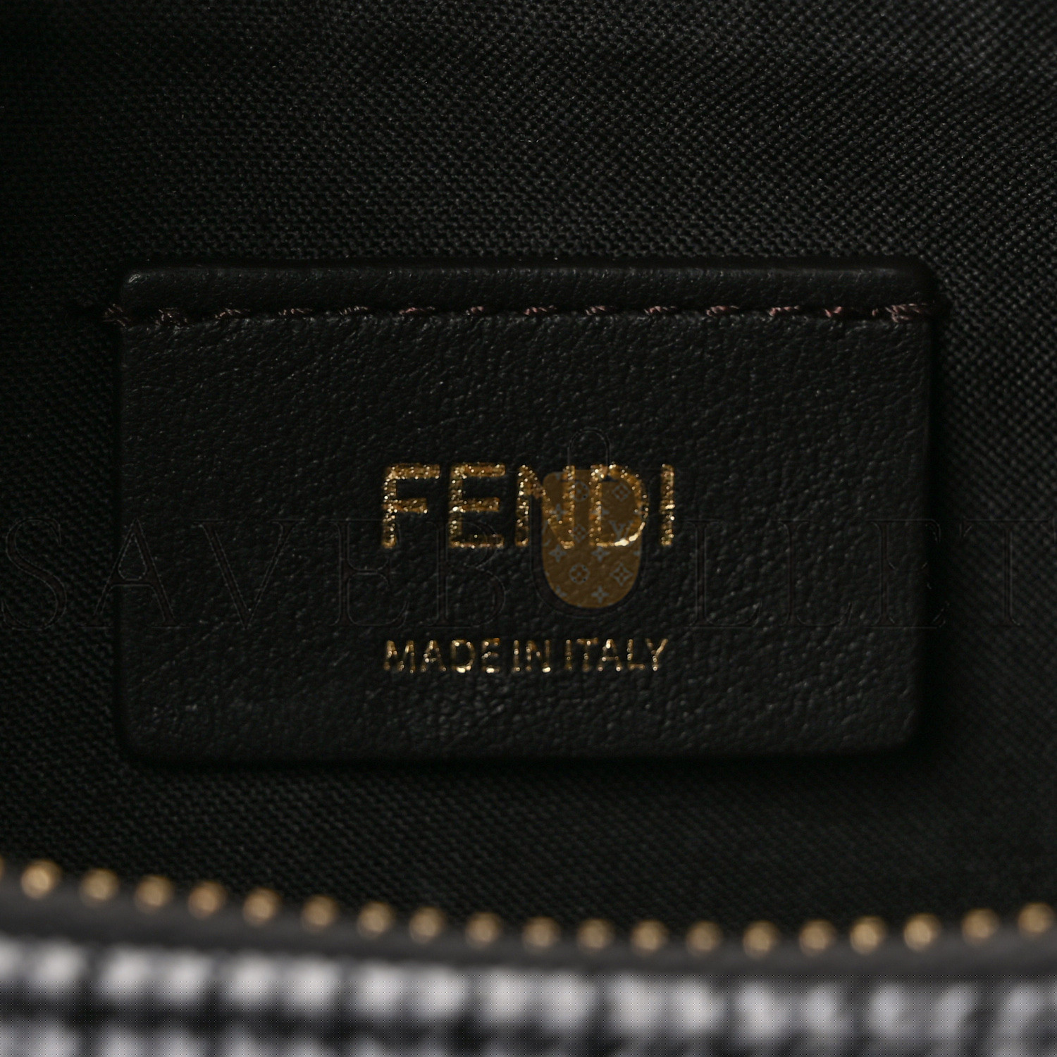 FENDI WOOL VITELLO GRACE SMALL HOUNDSTOOTH SMALL FENDIGRAPHY HOBO BAG GRIGIO ANTHRACITE (28*21*8cm)