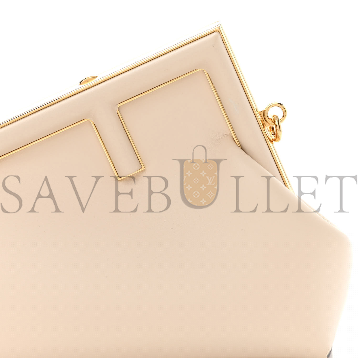 FENDI SHINY NAPPA SMALL FENDI FIRST NUVOLA (26*18*9.5cm)