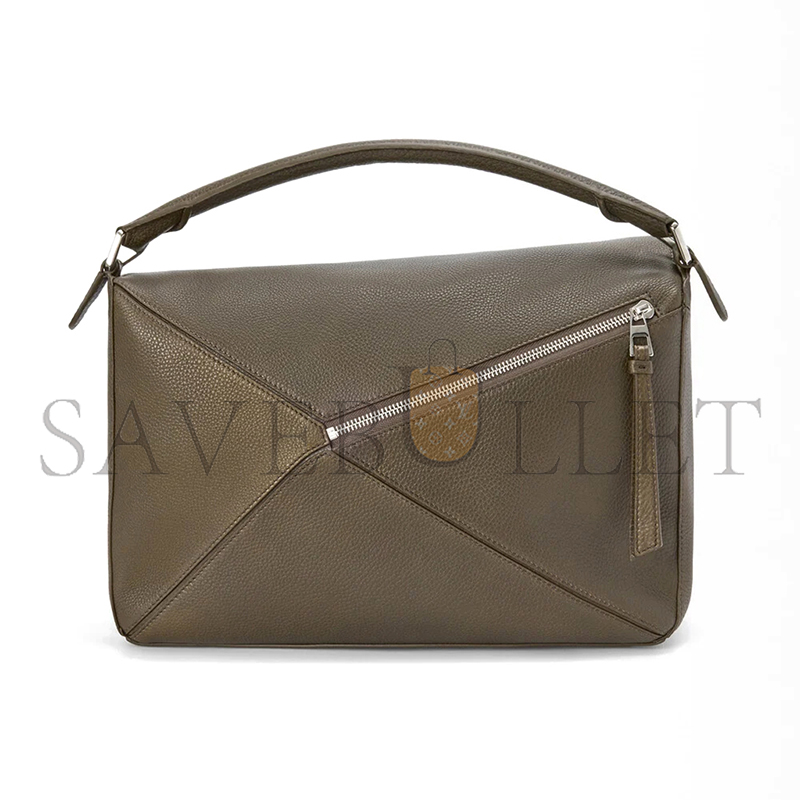LOEWE LARGE PUZZLE BAG IN SUPPLE GRAINED CALFSKIN B510PNLX01 (33*21.5*14.7cm)