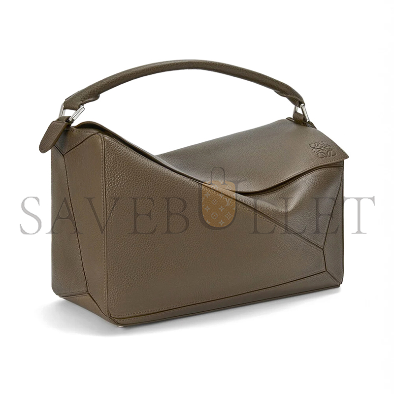 LOEWE LARGE PUZZLE BAG IN SUPPLE GRAINED CALFSKIN B510PNLX01 (33*21.5*14.7cm)