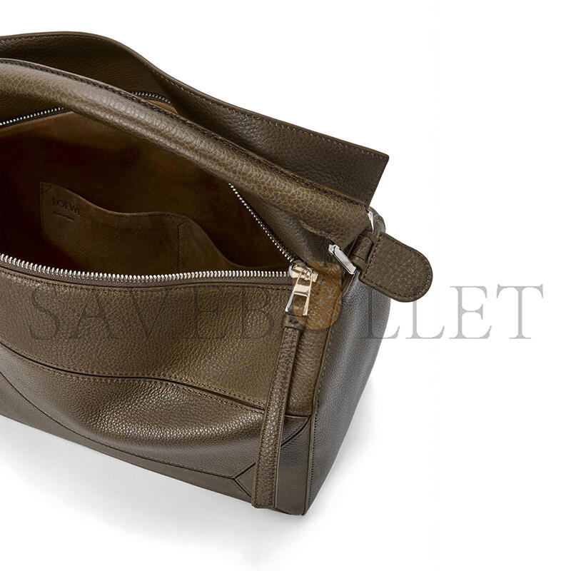 LOEWE LARGE PUZZLE BAG IN SUPPLE GRAINED CALFSKIN B510PNLX01 (33*21.5*14.7cm)