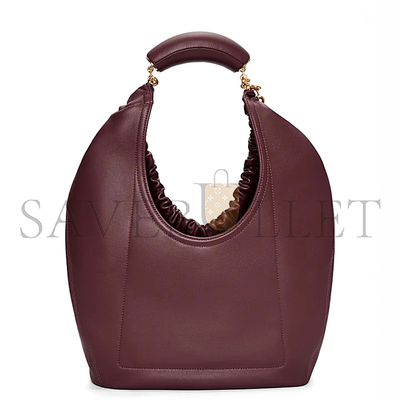 LOEWE MEDIUM SOFT NAPPA SHEEP LEATHER SQUEEZE BAG A914Q37X01 (34*33*13.5cm)