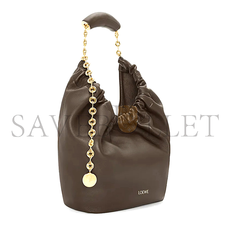 LOEWE SMALL SOFT NAPPA SHEEP LEATHER SQUEEZE BAG A914NCHX01-01 (29*24*10.5cm)