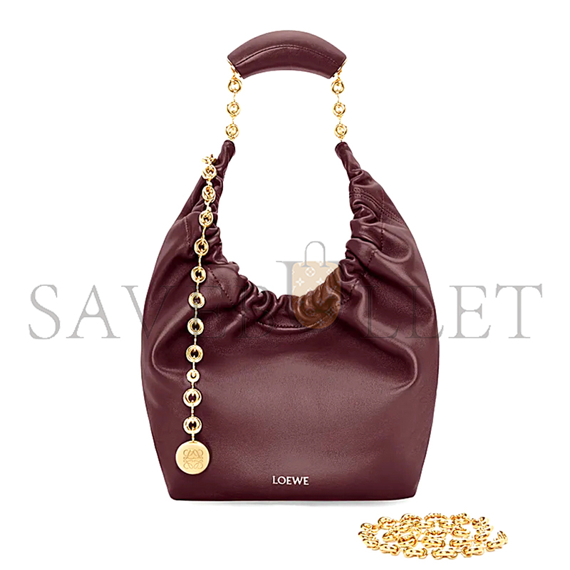 LOEWE SMALL SOFT NAPPA SHEEP LEATHER SQUEEZE BAG A914NCHX01-03 (29*24*10.5cm)