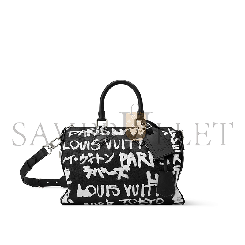 LOUIS VUITTON MASTER SPEEDY P9 BANDOULIÈRE 30 SCRIBBLE M26175 (32*22.5*18cm)