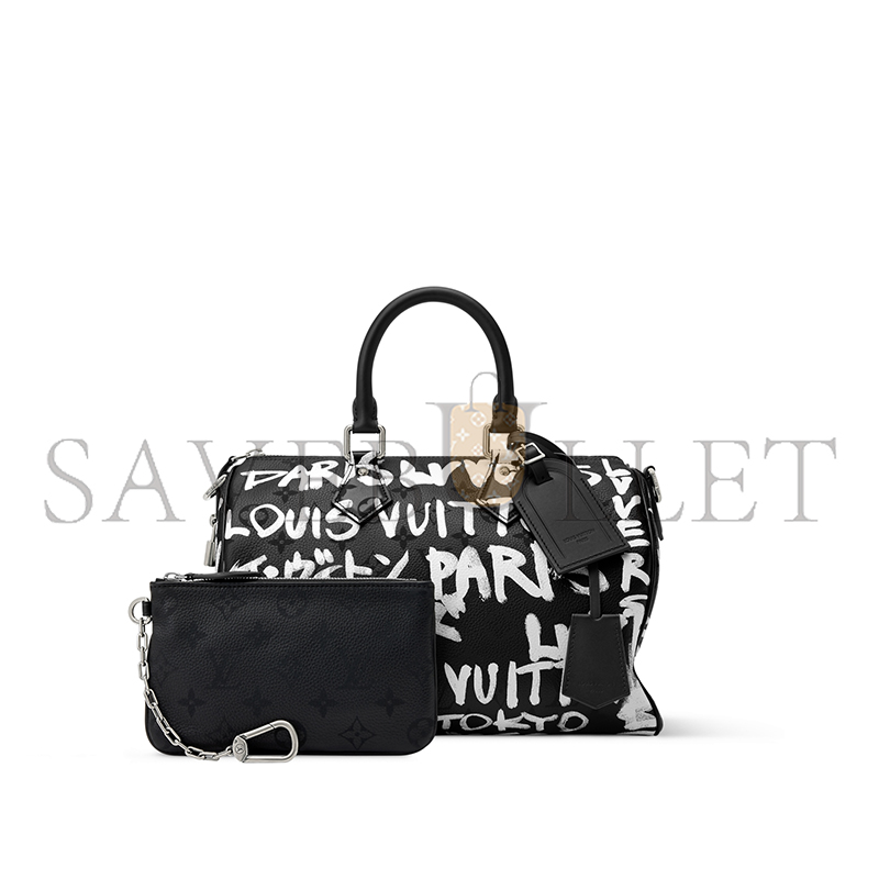 LOUIS VUITTON MASTER SPEEDY P9 BANDOULIÈRE 30 SCRIBBLE M26175 (32*22.5*18cm)