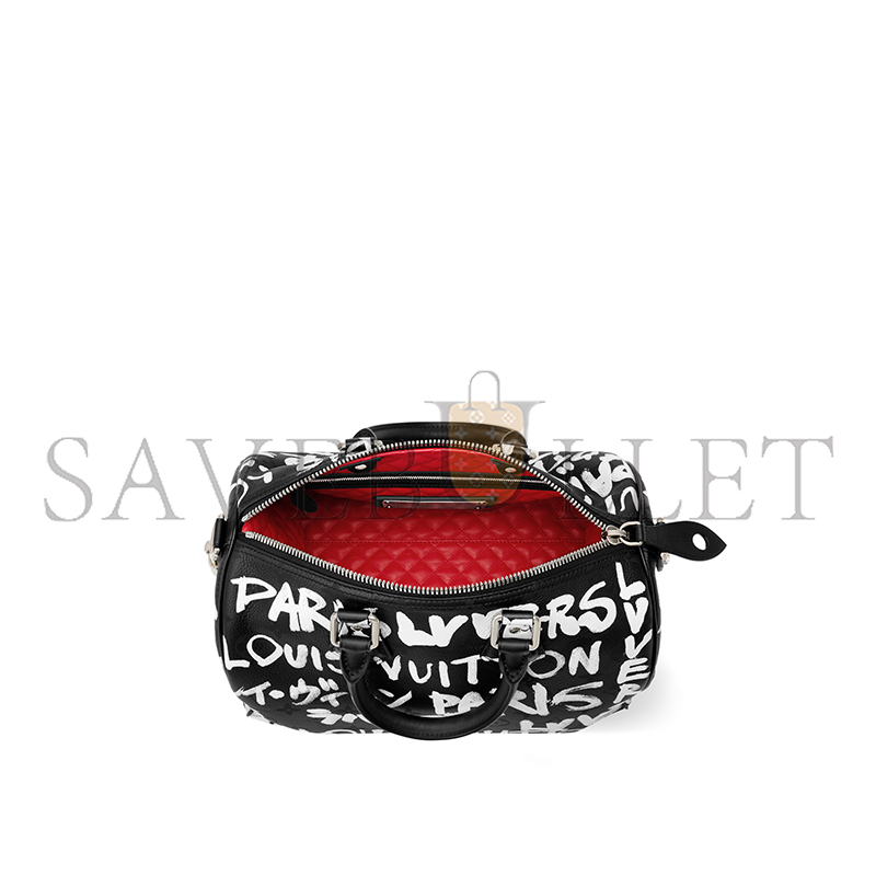 LOUIS VUITTON MASTER SPEEDY P9 BANDOULIÈRE 30 SCRIBBLE M26175 (32*22.5*18cm)