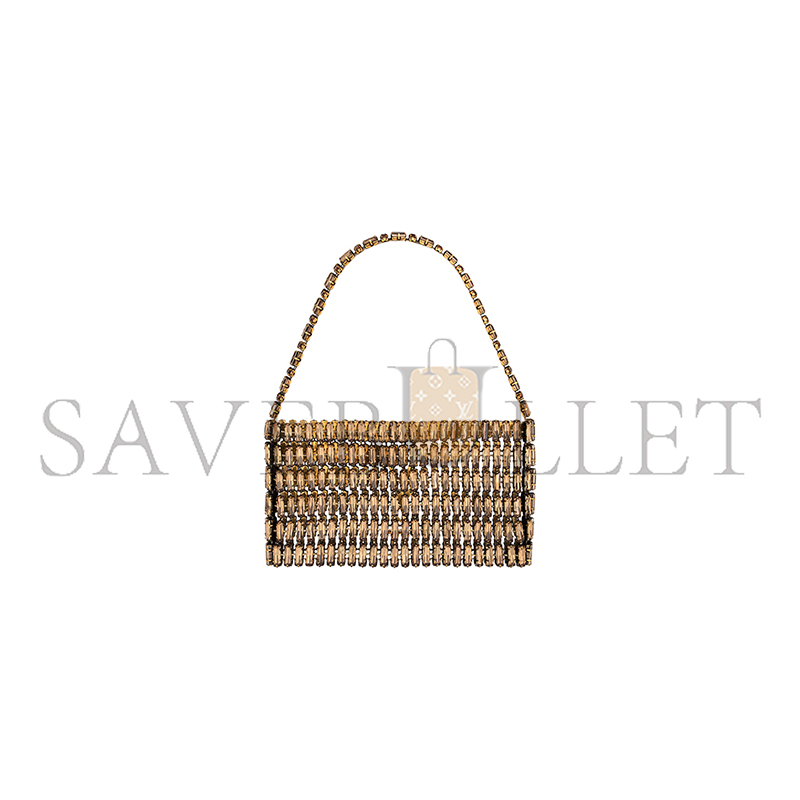 YSL EVENING BAG IN CRYSTALS 819638JBO7W8472 (18*7.5*2.5cm)