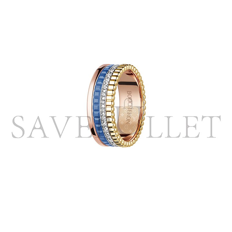 BOUCHERON QUATRE BLUE EDITION SMALL RING JRG03028