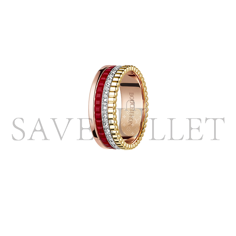 BOUCHERON QUATRE RED EDITION SMALL RING JRG02938