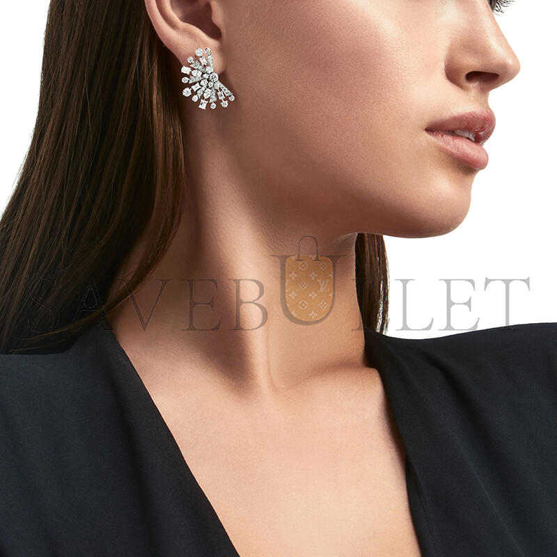 GRAFF NEW DAWN MULTI-CUT DIAMOND STUD EARRINGS RGE1513
