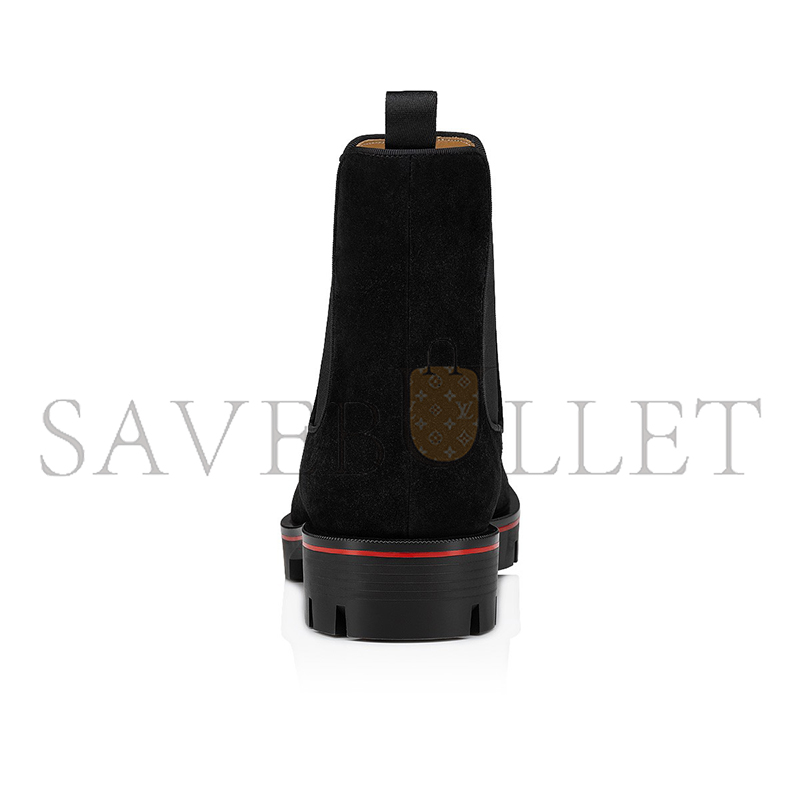 CHRISTIAN LOUBOUTIN ALPINOSOL BOOTS CALF LEATHER BLACK MEN 3230687BK01