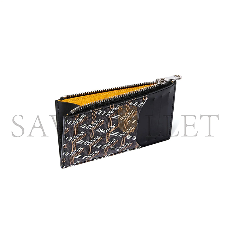 GOYARD BOURBON ZIPPED CARD HOLDER BOURBOPMLTY01CL01P (12.5*8.4*1cm)