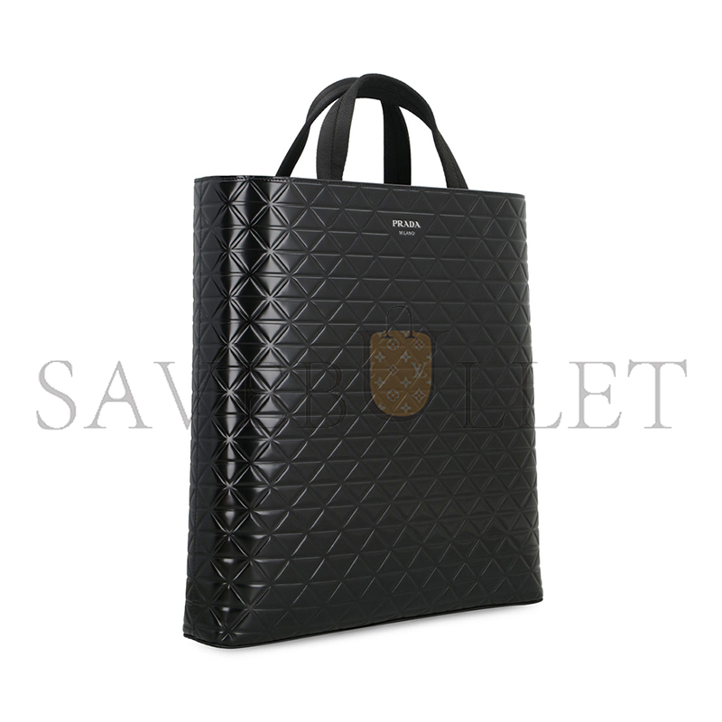 PRADA SHOPPING BAG IN PELLE 2VG113 (38*36*6cm)