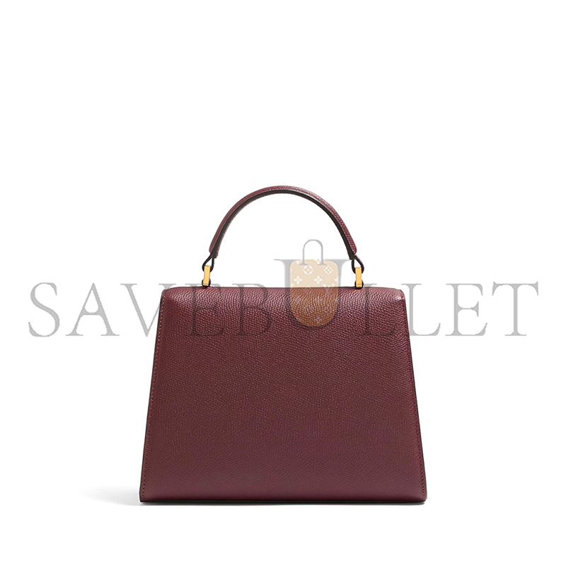 VALENTINO GARAVANI VSLING SMALL HANDBAG IN GRAINY CALFSKIN WITH JEWEL LOGO 7W2B0F53XPW_DYE (22*17*9cm)