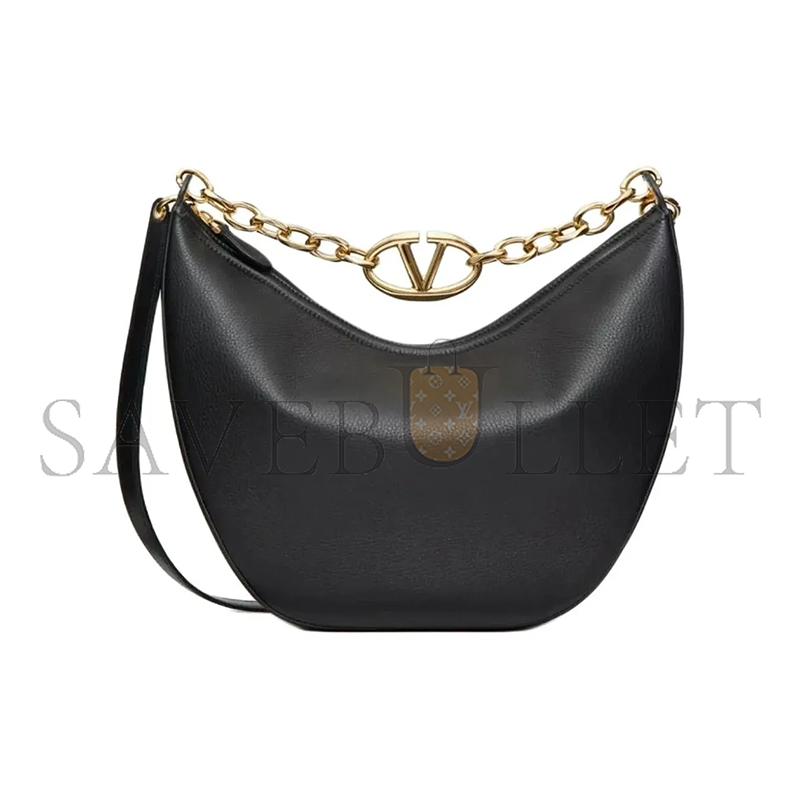VALENTINO GARAVANI VLOGO MOON HOBO BAG B0N08JDK0NO (29*23*11cm)