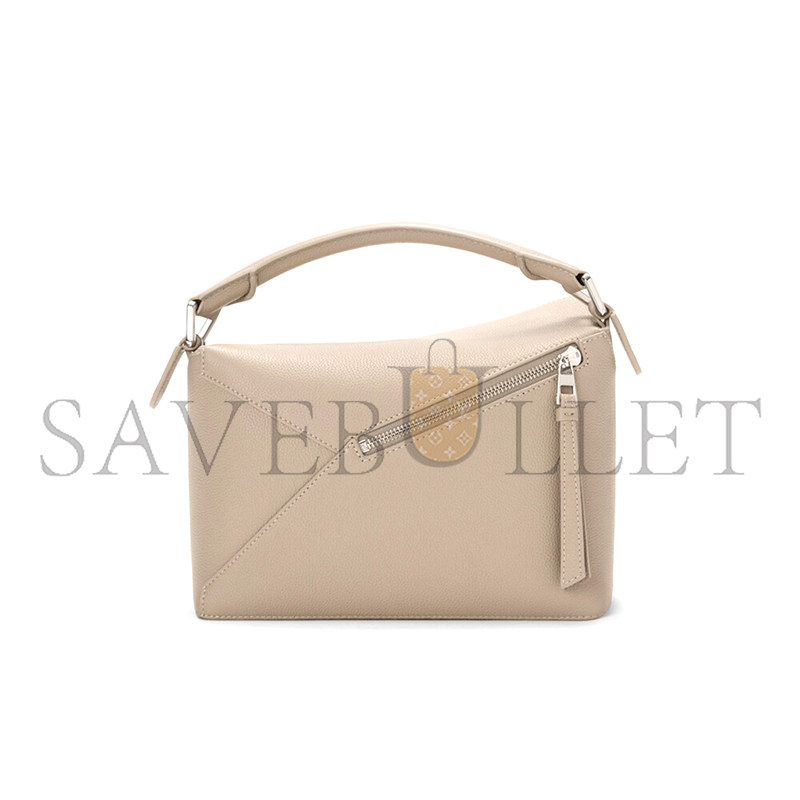 LOEWE SMALL PUZZLE EDGE BAG IN SOFT GRAINED CALFSKIN A510P60XAW (24*16.5*10.5cm)