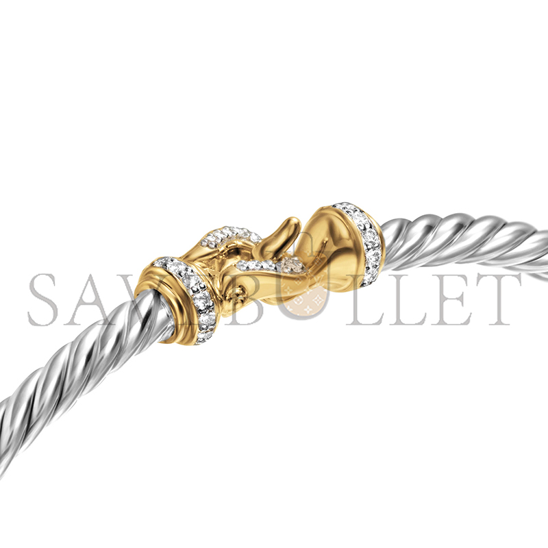 DAVID YURMAN BUCKLE CLASSIC CABLE BRACELET B16841DS8ADI