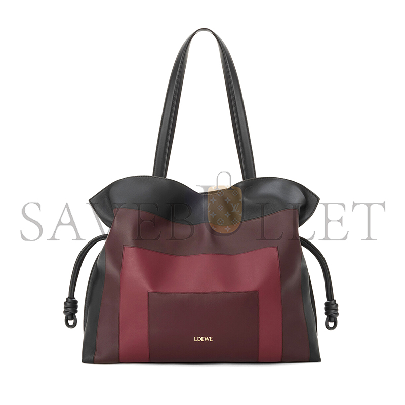 LOEWE X ALBERS XL FLAMENCO CLUTCH IN NAPPA CALFSKIN A411X12X40 (44.7*34.5*21.5cm)