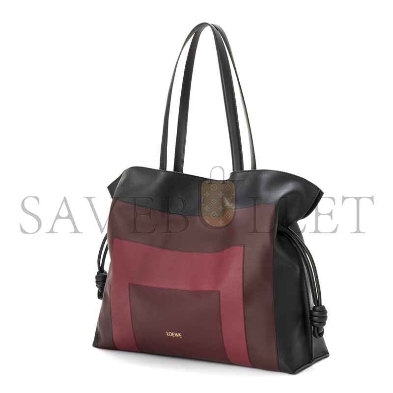 LOEWE X ALBERS XL FLAMENCO CLUTCH IN NAPPA CALFSKIN A411X12X40 (44.7*34.5*21.5cm)