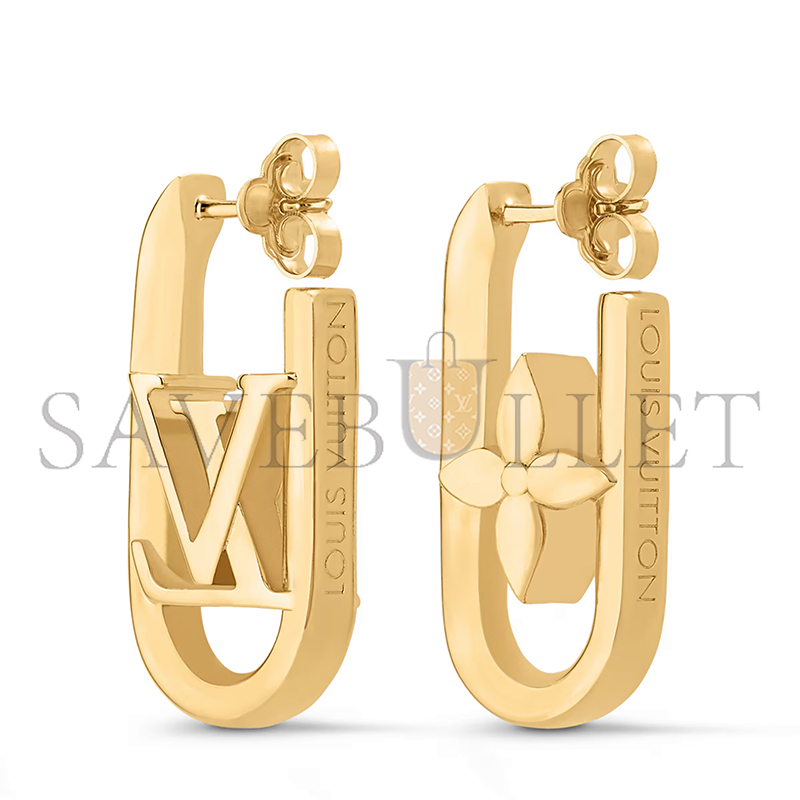 LOUIS VUITTON MY LV CHAIN EARRINGS M01140