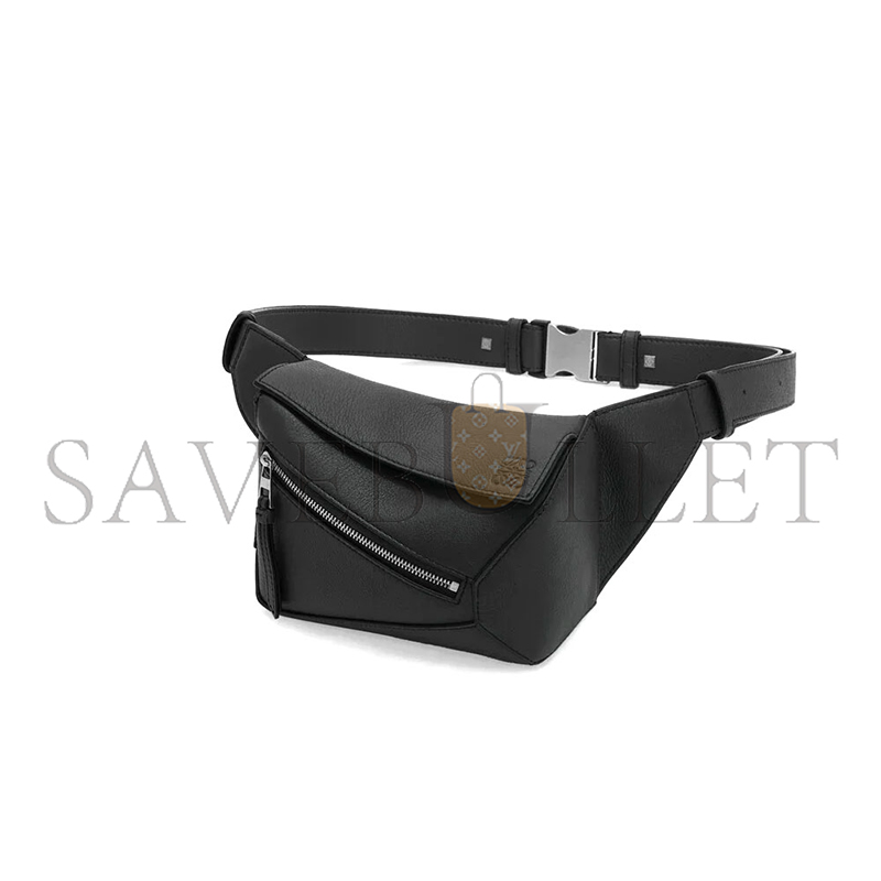 LOEWE MINI PUZZLE EDGE BUMBAG IN CLASSIC CALFSKIN B510EB1X03 (17.5*11.8*7.5cm)