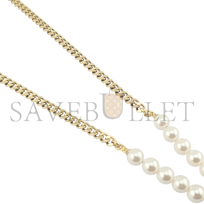 CHANEL CC BLACK ENAMEL HEART NECKLACE