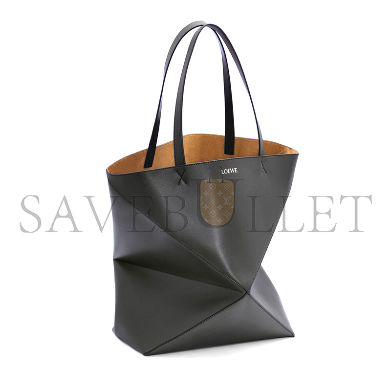 LOEWE XL PUZZLE FOLD TOTE IN SHINY CALFSKIN B933Q18X01 (42*41*18cm)